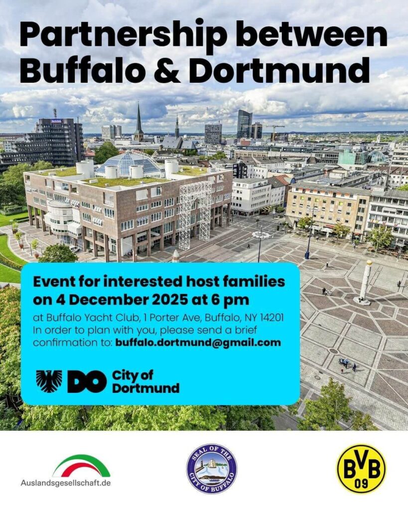 Buffalo & Dortmund - Event for interested host families
